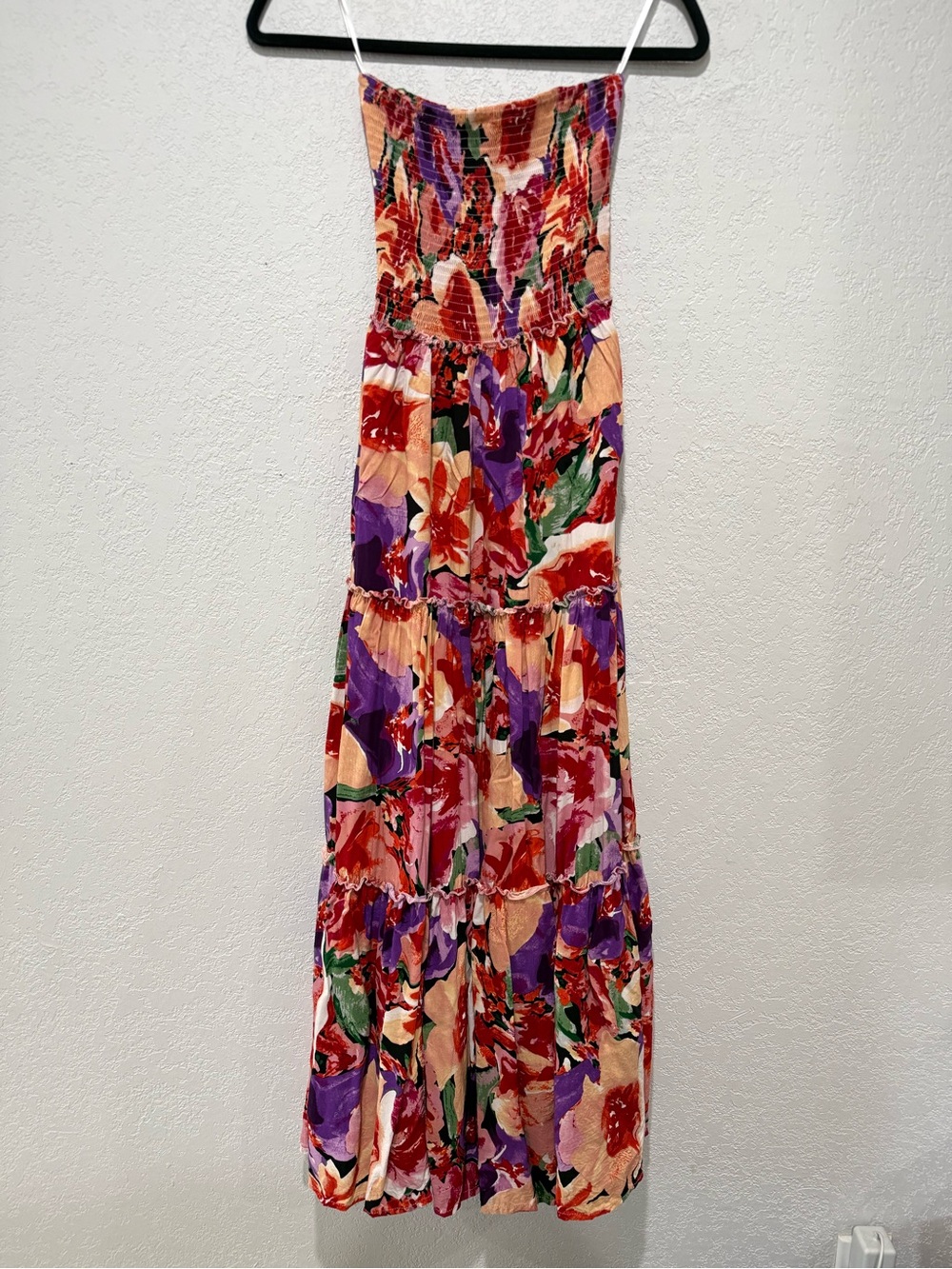 Able the Label - Strapless Floral Maxi Dress in Multicolor